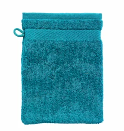 Waschhandschuhe>casa NOVA Waschhandschuh grünblau