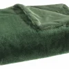 Wohndecken>casa NOVA Wohndecke Felloptik grün