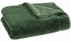Wohndecken>casa NOVA Wohndecke Felloptik grün