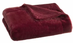 casa NOVA Wohndecke Felloptik violett^ Wohndecken