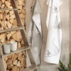 Cawö Handtuch weißgrausilberfarben^ Handtücher