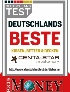 CENTA-STAR Dauneneinziehdecke 500g beige^ Bettdecken