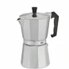 Cilio Espressokocher 6 Tassen silberfarbenschwarz^ Kaffee- & Teebereiter