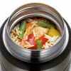 Vorratsdosen>Cilio Food-Container 500ml schwarzsilberfarben