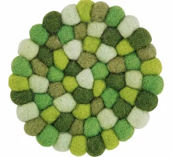 Cilio Glasuntersetzer 10cm grün^ Untersetzer