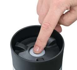 Cilio Isoliertrinkbecher 500ml grünschwarzsilberfarben^ Thermogefäße
