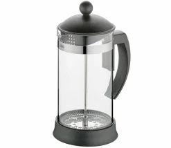 Cilio Kaffeebereiter 8 Tassen schwarzsilberfarbentransparent^ Kaffee- & Teebereiter