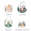 Kinderbestecke>Cilio Kinderbesteck 4tlg. silberfarben