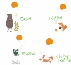 Cilio Kinderbesteck 4tlg. silberfarben^Kinder Kinderbestecke