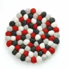 Cilio Untersetzer 21cm grauweißschwarzrot^ Untersetzer