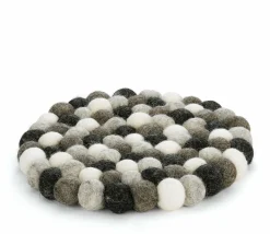 Cilio Untersetzer 21cm schwarzweißgrau^ Untersetzer