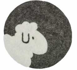 Untersetzer>Cilio Untersetzer 21cm weißschwarz
