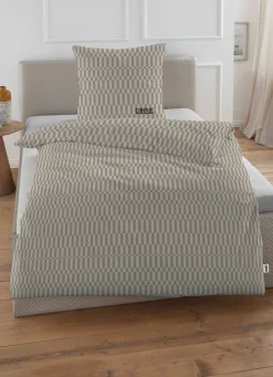 Cinque -Satin-Bettwäsche braun^ Satin