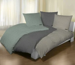 Cinque -Satin-Bettwäsche braun^ Satin