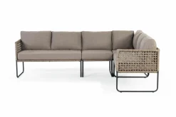 COSMIC-COLLECTION Dining Rope Ecklounge schwarz^ Gartenlounge Sets