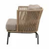 COSMIC-COLLECTION Rope Gartenloungesessel schwarz^ Lounge Sessel