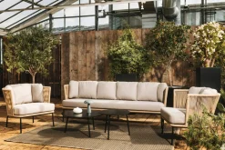 COSMIC-COLLECTION Rope Gartenloungesessel schwarz^ Lounge Sessel