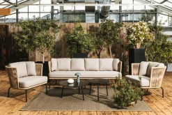COSMIC-COLLECTION Rope Gartenloungesessel schwarz^ Lounge Sessel