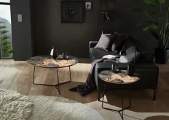Couch- & Beistelltische> Couchtisch braun