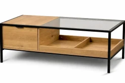 Couch- & Beistelltische> Couchtisch braunschwarz