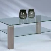 Couch- & Beistelltische> Couchtisch rechteckig transparent
