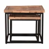 Couchtisch Set braun^ Couch- & Beistelltische