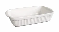 CreaTable Auflaufform 36x20x7.5cm weiß^ Auflaufformen