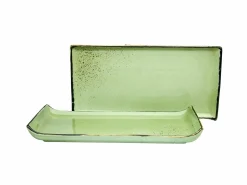 Serviergeschirr>CreaTable BBQ Platte 33x16.5cm grün