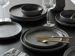 CreaTable Dessertteller 22cm grau^ Dessertteller