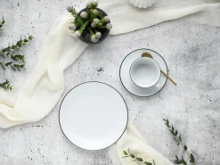 CreaTable Kaffeegeschirr 18tlg weiß^ Geschirrsets