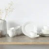 Geschirrsets>CreaTable Kaffeegeschirr 18tlg beigeweiß
