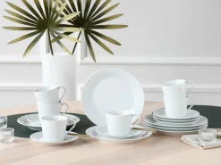 CreaTable Kaffeegeschirr 18tlg weiß^ Geschirrsets