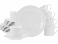 CreaTable Kaffeegeschirr 18tlg weiß^ Geschirrsets