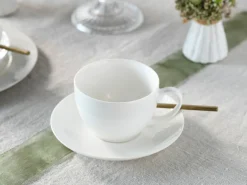 CreaTable Kaffeeobertasse 200ml beige^ Tassen