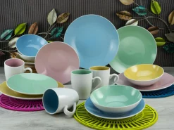 CreaTable Kombigeschirr 16tlg. mehrfarbig^ Geschirrsets