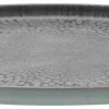 CreaTable Servierplatte 33cm grau^ Serviergeschirr
