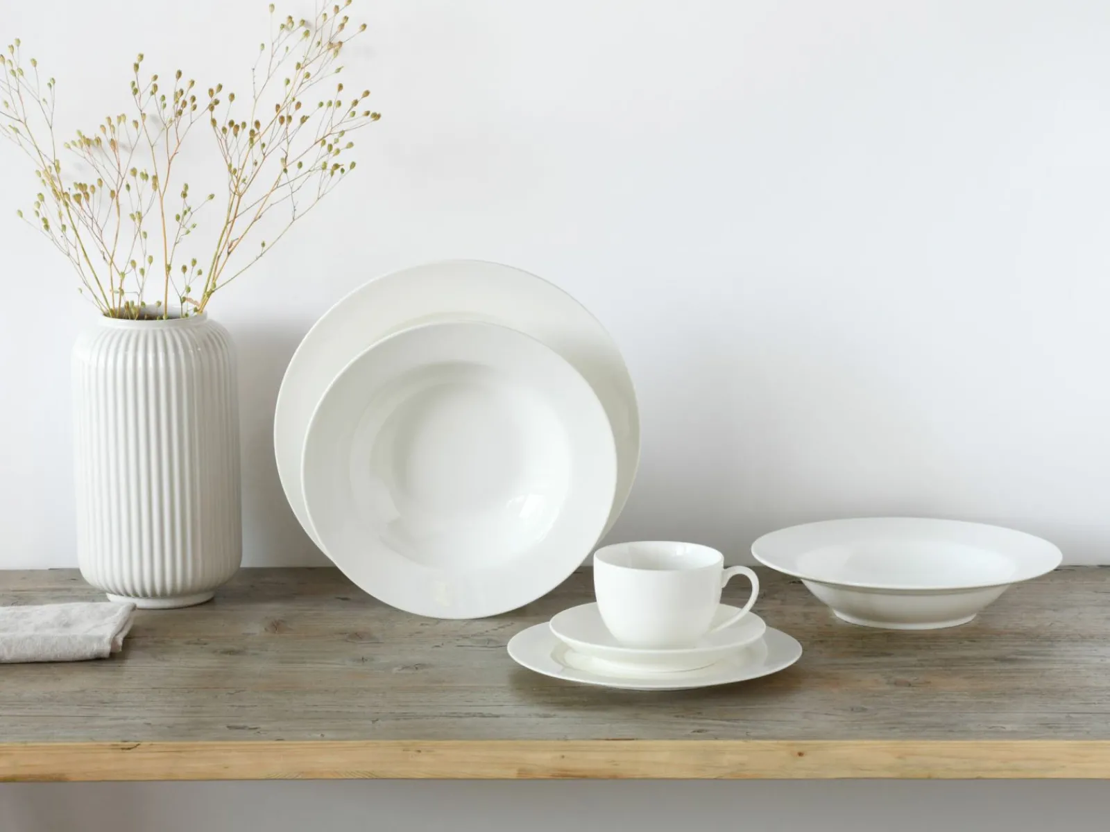 Suppenteller>CreaTable Suppenteller 22,5cm beige