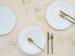 Geschirrsets>CreaTable Tafelgeschirr 12tlg beigeweiß