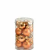 Dekoration>Decoris 16er Kugelbox 3,5cm orange