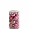 Decoris 16er Kugelbox 3,5cm pink^ Dekoration