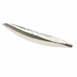Dekoschale 81cm silberfarben^ Dekoration