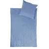 Linon-Renforce>Dero Textil Bettwäsche blau