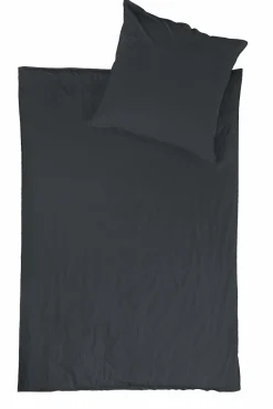 Linon-Renforce>Dero Textil Bettwäsche grau