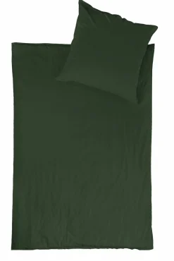 Dero Textil Bettwäsche grün^ Linon-Renforce