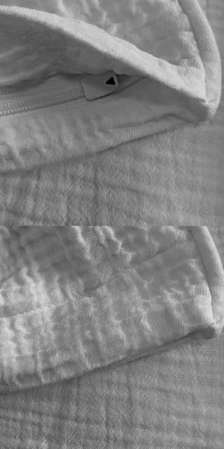 Linon-Renforce|Musselin>Dero Textil Musselin-Bettwäsche grau