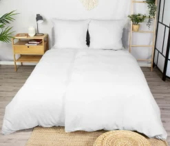 Dero Textil Musselin-Bettwäsche weiß^ Linon-Renforce|Musselin