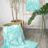 Dero Textil Strandtuch Mandala blau^ Strandlaken