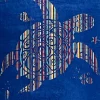 Dero Textil Velour-Strandtuch blau^ Strandlaken