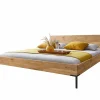 Betten> Designbett braun