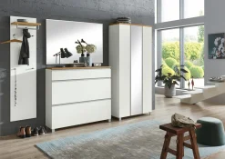 Dielenschrank weiß^ Garderoben